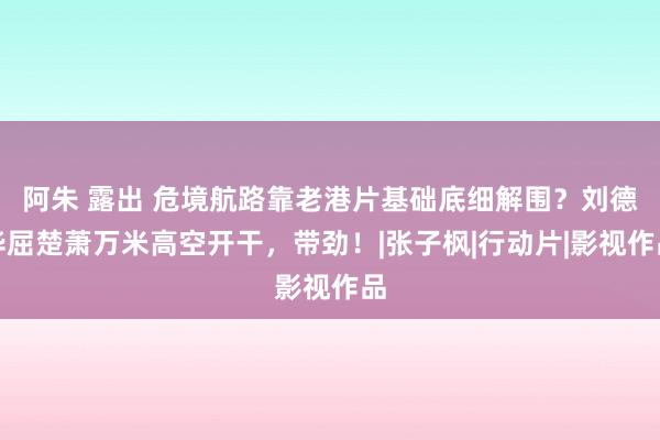 阿朱 露出 危境航路靠老港片基础底细解围？刘德华屈楚萧万米高空开干，带劲！|张子枫|行动片|影视作品